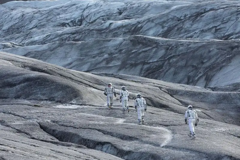 Scène du film — Glacier Svínafellsjökull